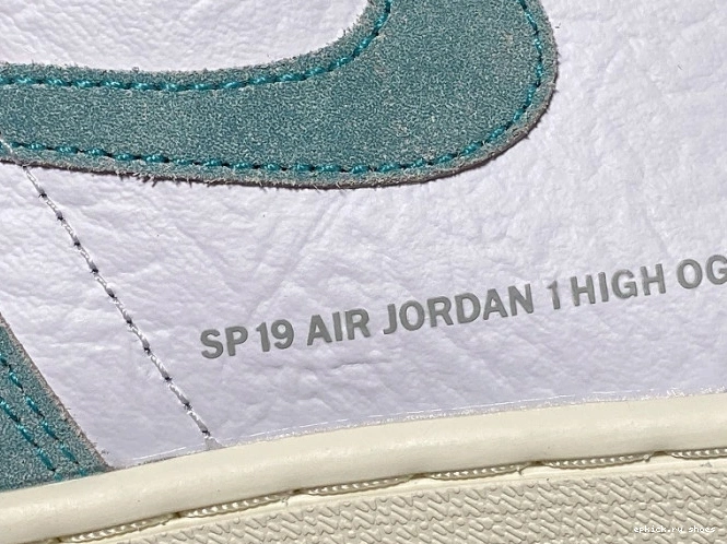Rep OG Turbo Air Jordan High 1 Green Retro 555088-311 0805